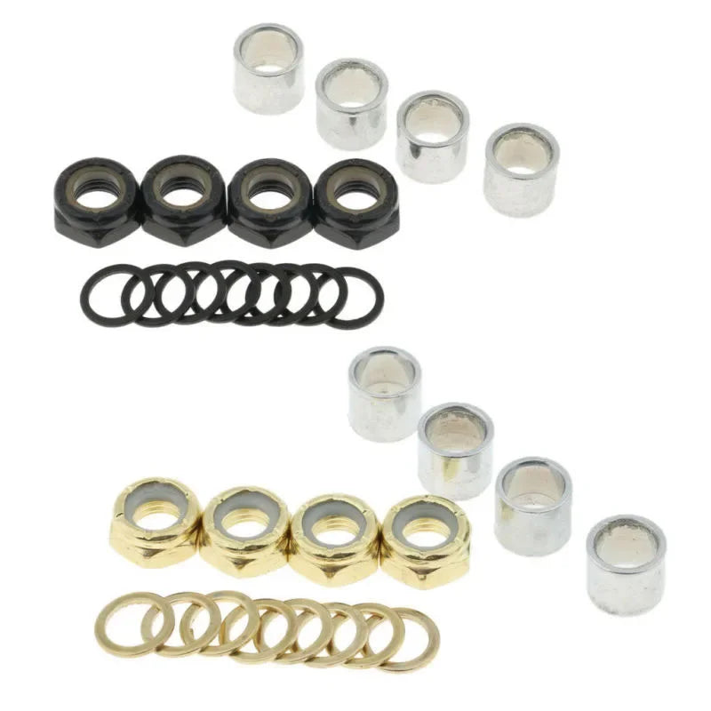 16Pcs  Bearing Spacers Washers Hardware Screws Mounting Bolts