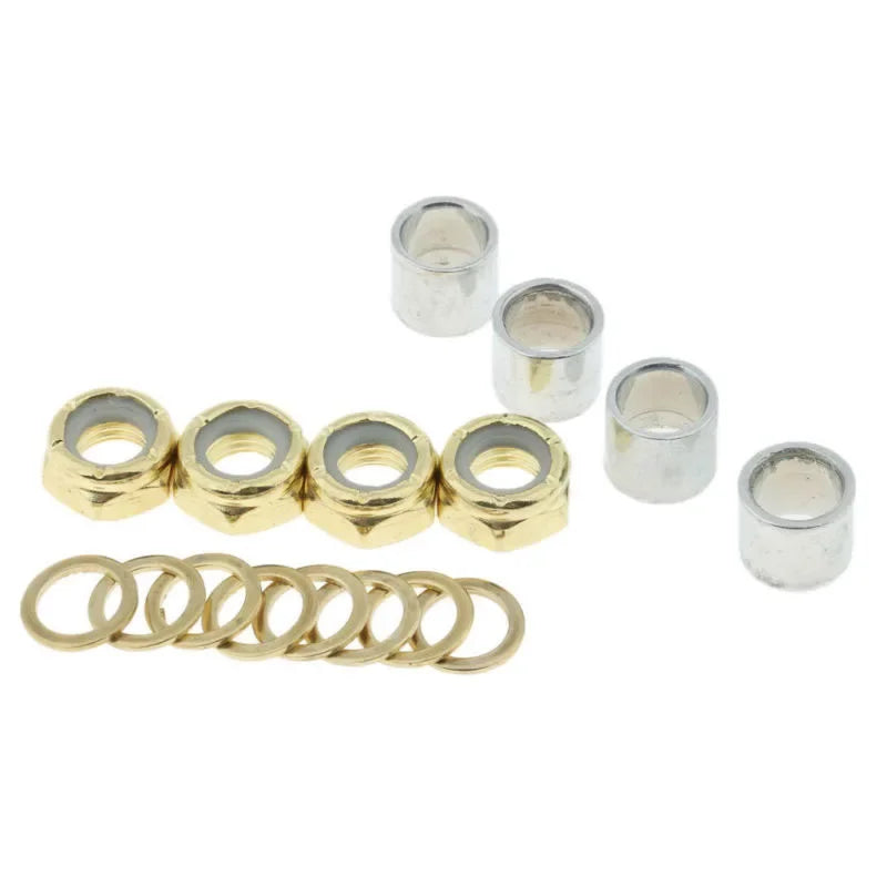 16Pcs  Bearing Spacers Washers Hardware Screws Mounting Bolts