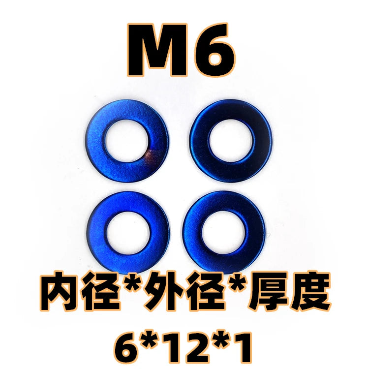 M5 M6 M8 M10 304 Hex Hexagon Socket Screws Alloy Steel Titanium Plating Gold Screw Length